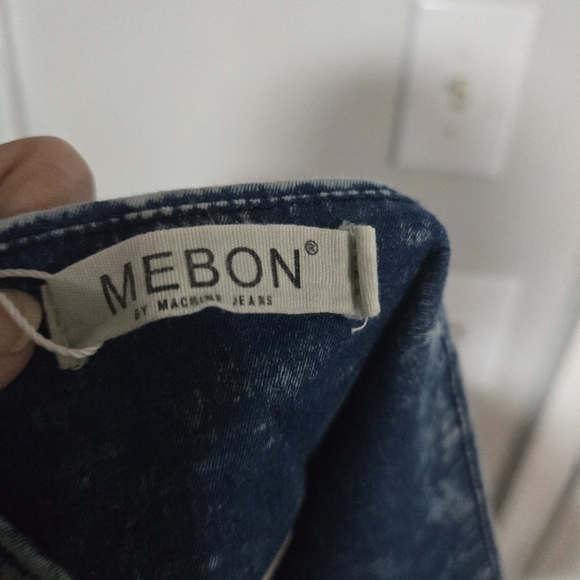 Denim Blue Mini Dress - Picture 10 of 12